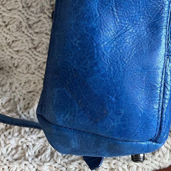 Cobalt Blue Boktier Crossbody Satchel - Picture 14 of 14